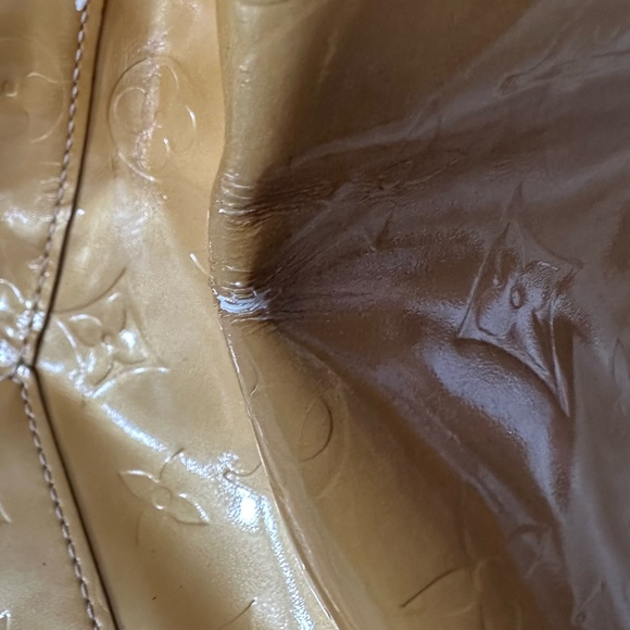 Louis Vuitton Monogram Yellow Vernis Reade GM Tote XL - Picture 6 of 14